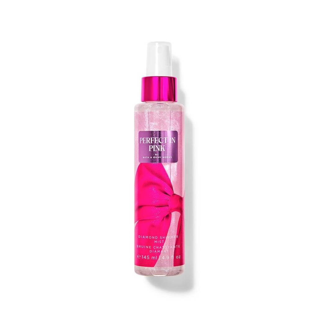 Bath and Body Works Perfect In Pink Body Mist Shimmer 145ML
