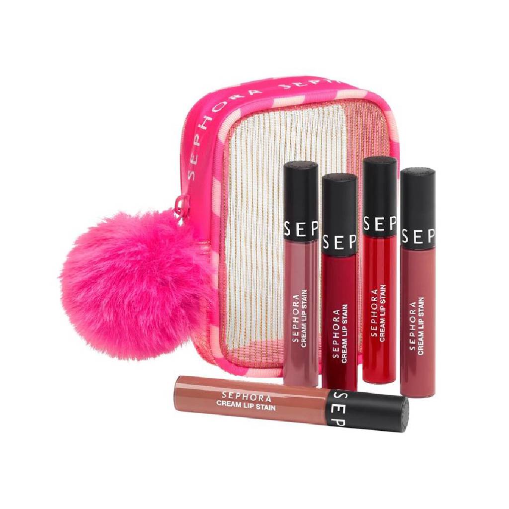 Sephora Cream Lip Stain Liquid Lipstain Set 5 Pieces