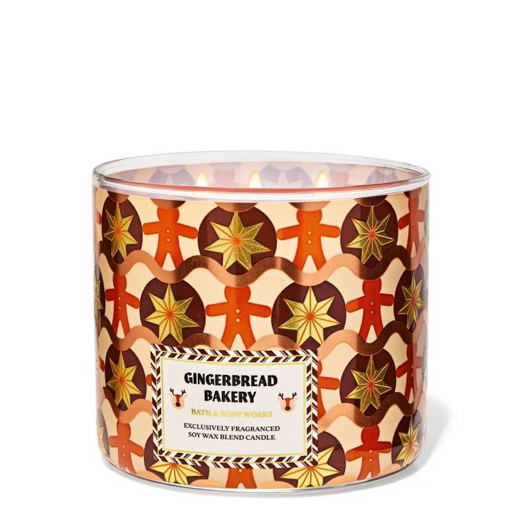 Bath and Body Works Gingerbread Bakery Candle 411G
