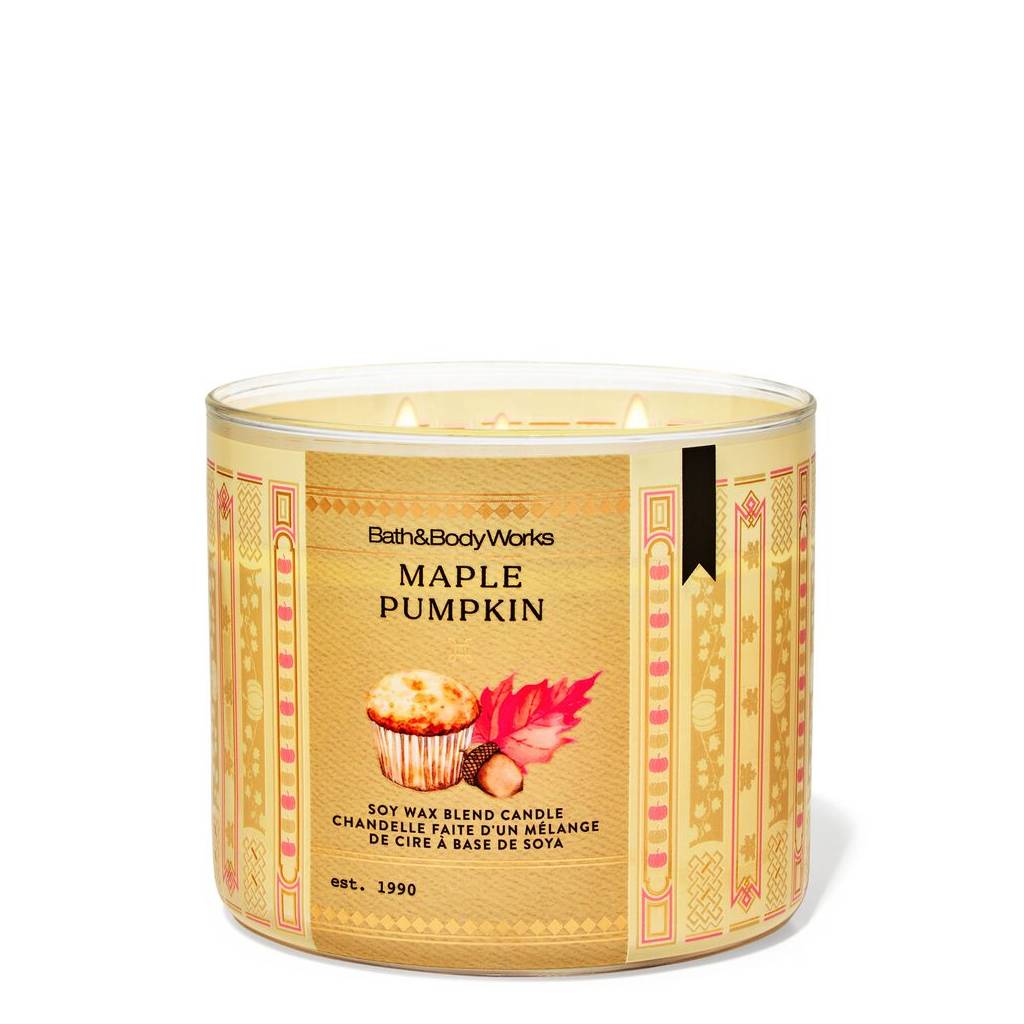 Bath and Body Works Mable Pumpkin Candle 411G