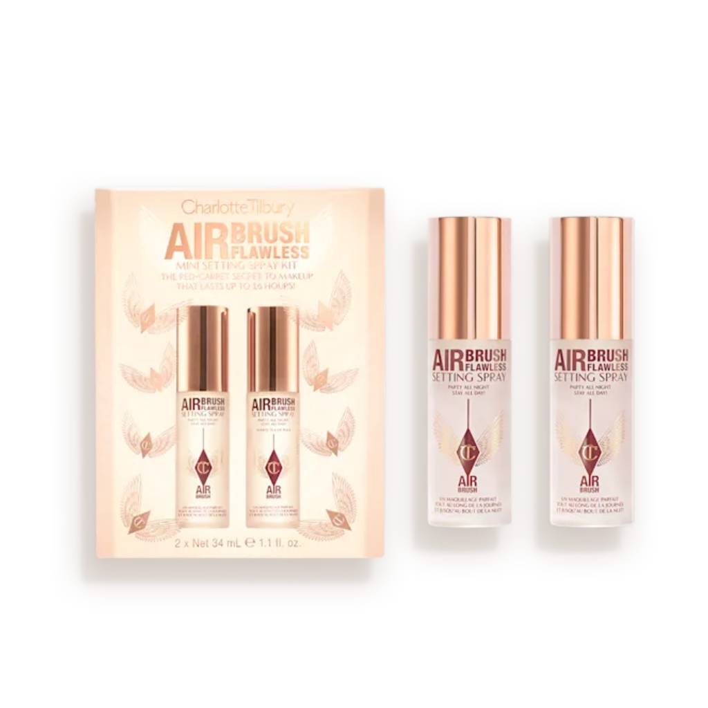 Charlotte Tilbury Airbrush Flawless Setting Spray Set (30ML+30ML)