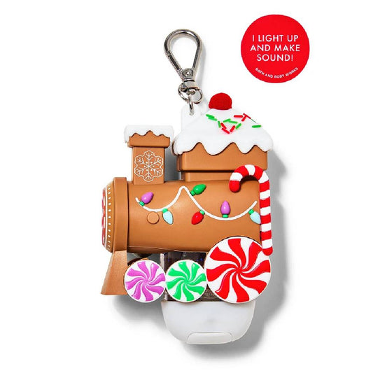 Bath and Body Works  Sound Holiday Santa Train Holder Hand Gel