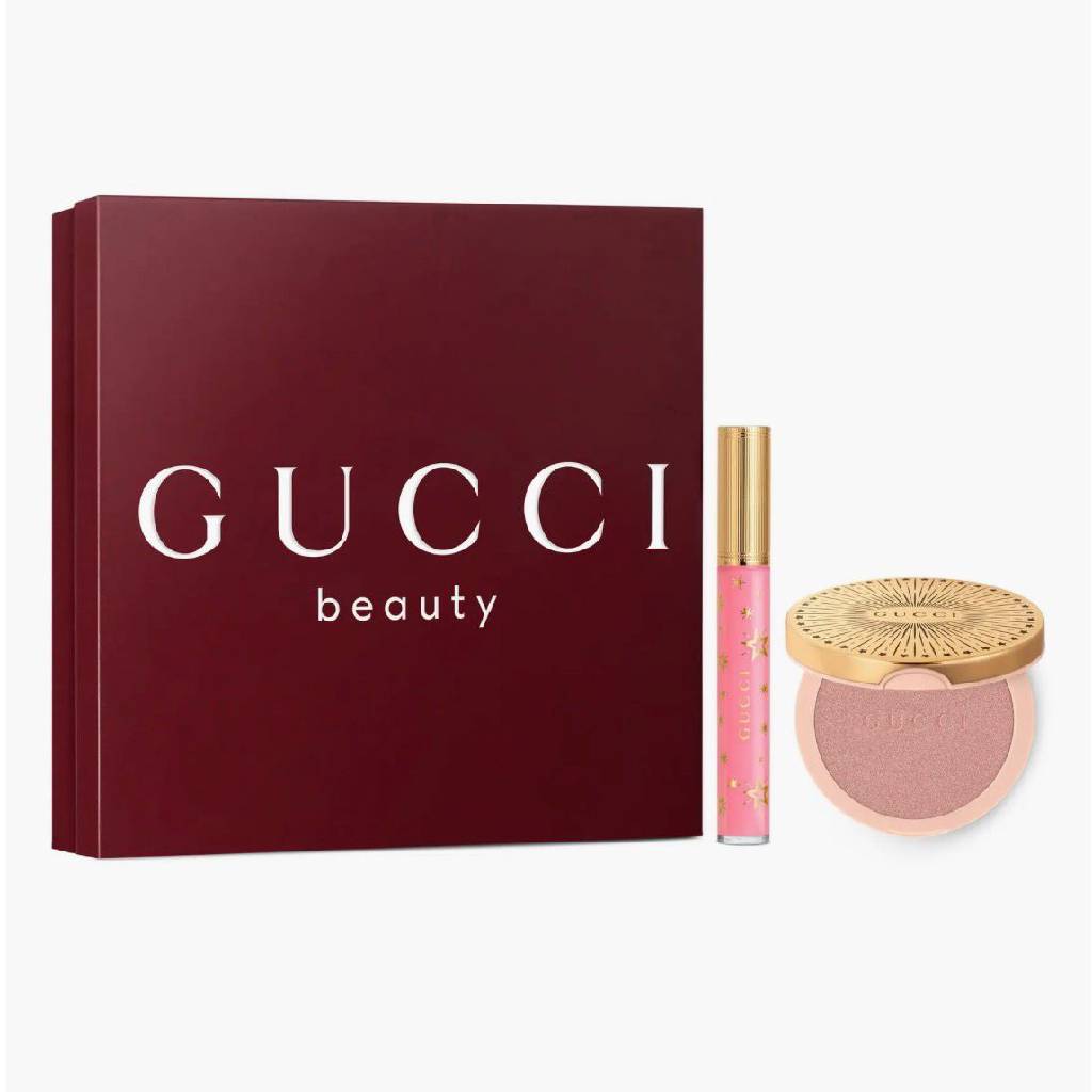 Gucci Glow Highlighter & Lip Gloss Gift Set