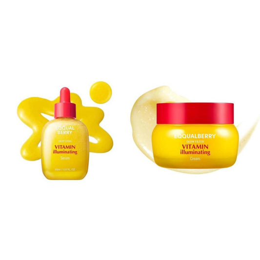 Eqqual Berry Vitamin Illuminating Cream 50ML+30ML Serum