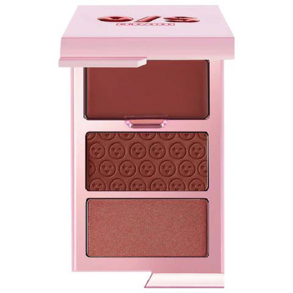One Size 3D Blush Trio Palette Rich betch