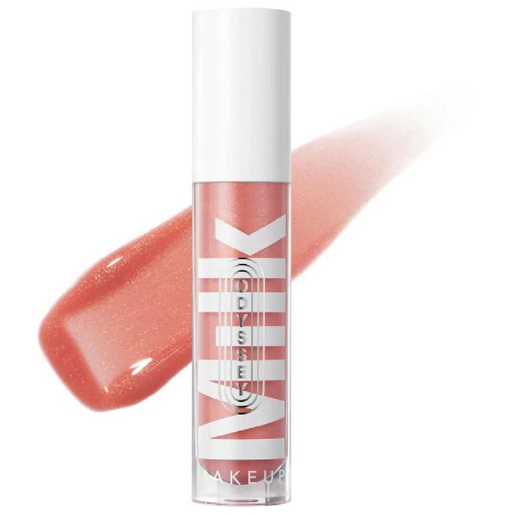 Odyssey Hydrating Non-Sticky Lip Oil Gloss - Explore coral shimmer