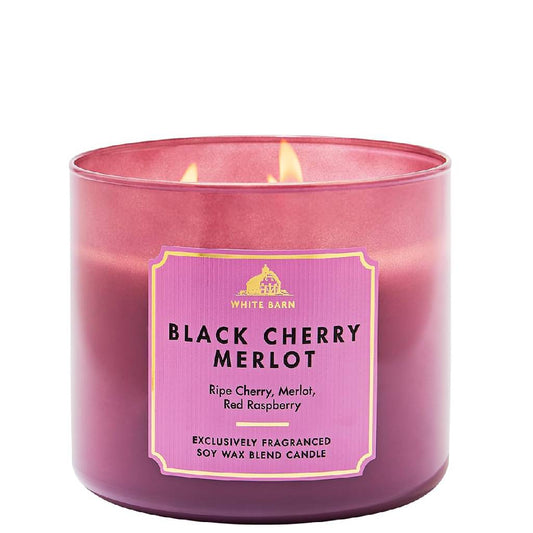 Bath and Body Works Black Cherry Merlot Candle 411G