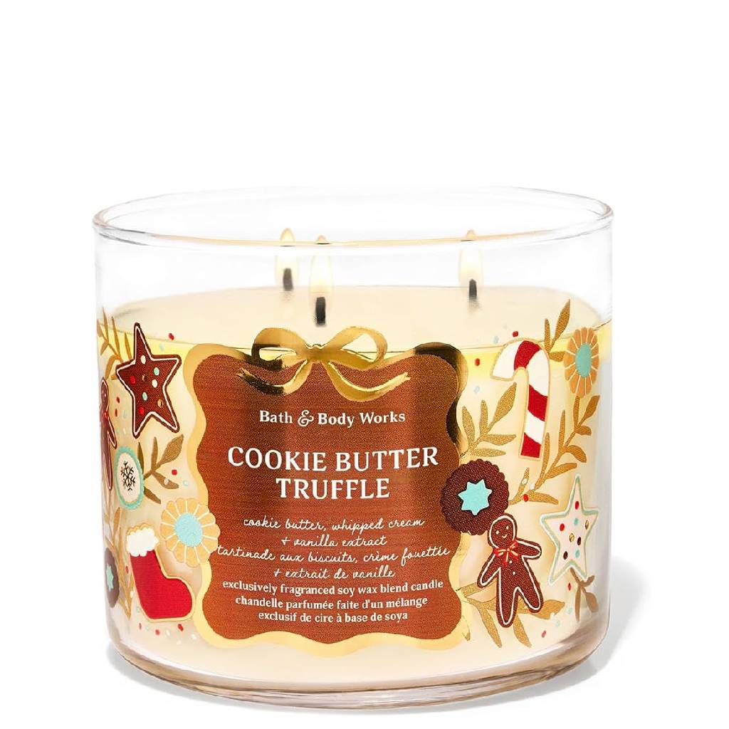 Bath and Body Works Cookie Butter Truffle Candle 411G