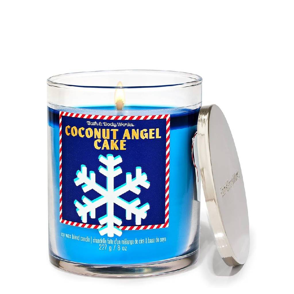 Bath and Body Works Coconut Angel Cake Candle 227G