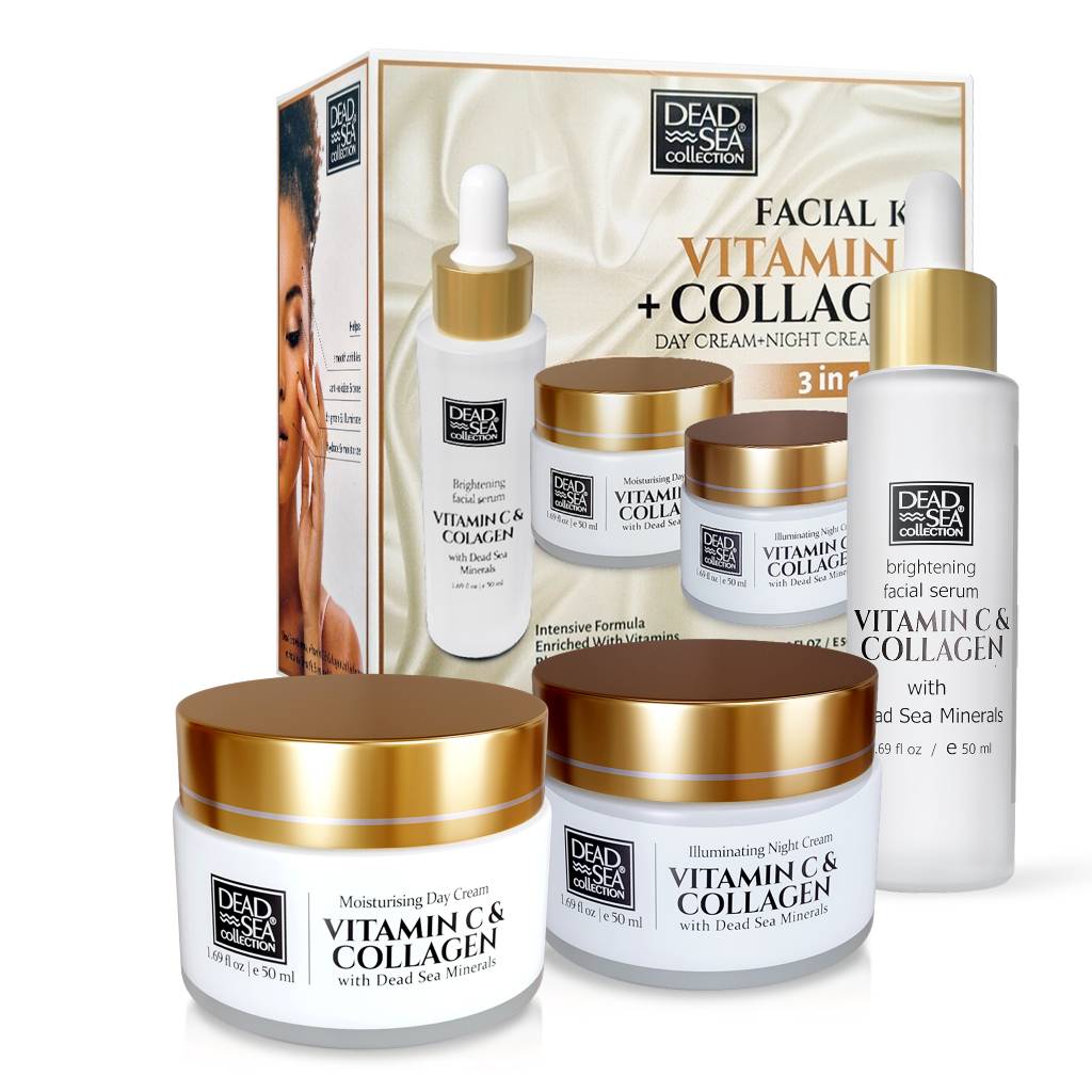 Dead Sea Vitamin C + Collagen Kit