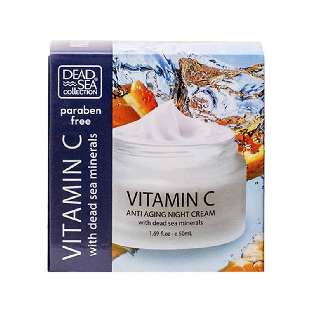 Dead Sea Vitamin C Anti Aging Night Cream