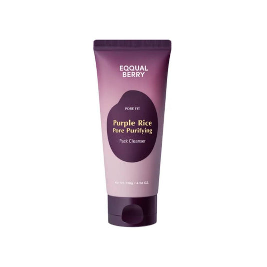 Eqqual Berry Purple Rice Pore Purifying Pack Cleanser 130G
